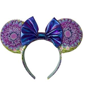 Retro Floral Minnie Ears